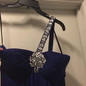 Blue dress